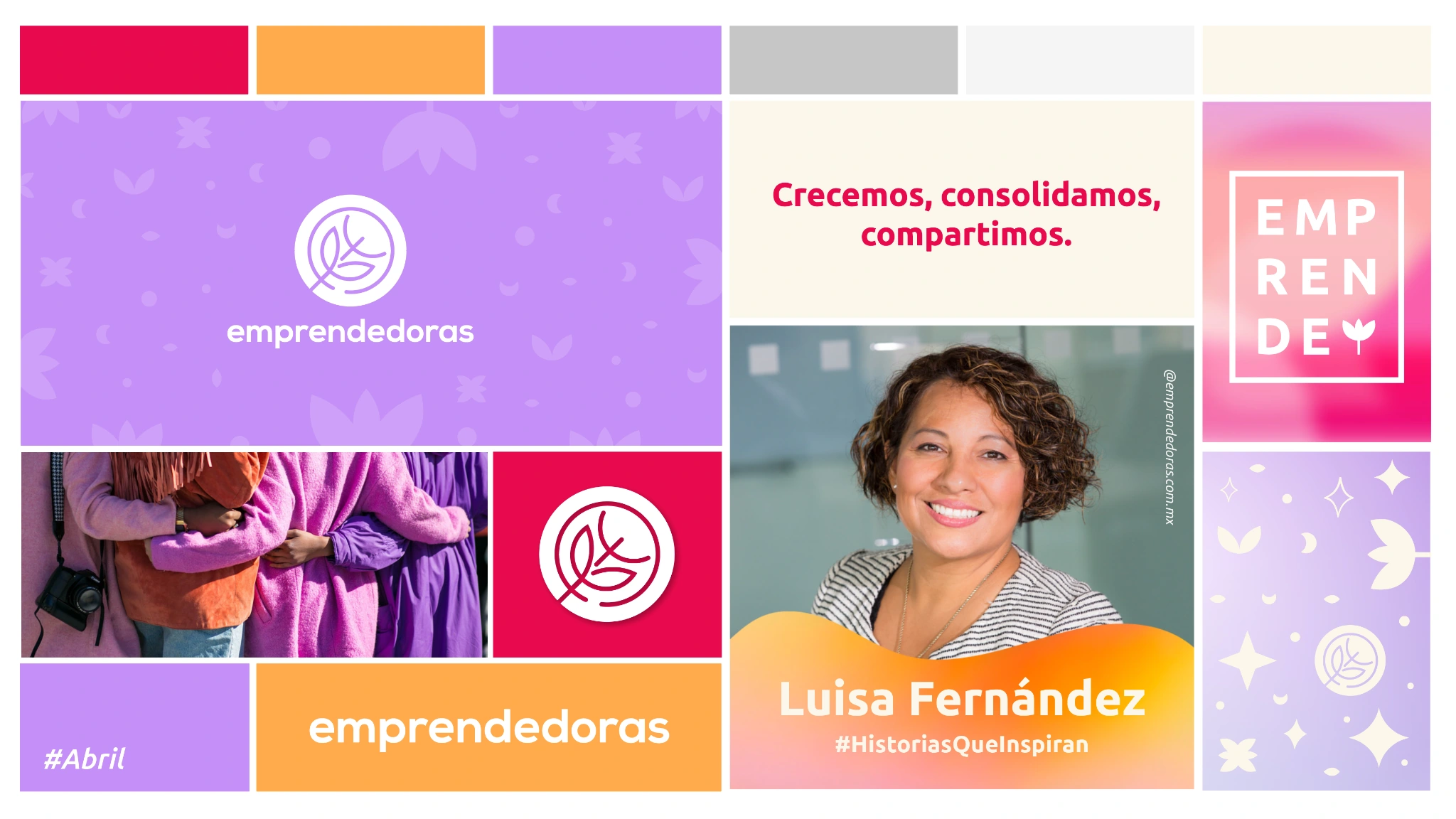 Emprendedoras selected identity application 3.